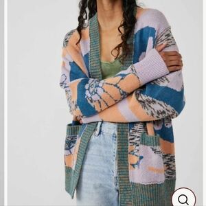 Free People August Cardigan NWOT
